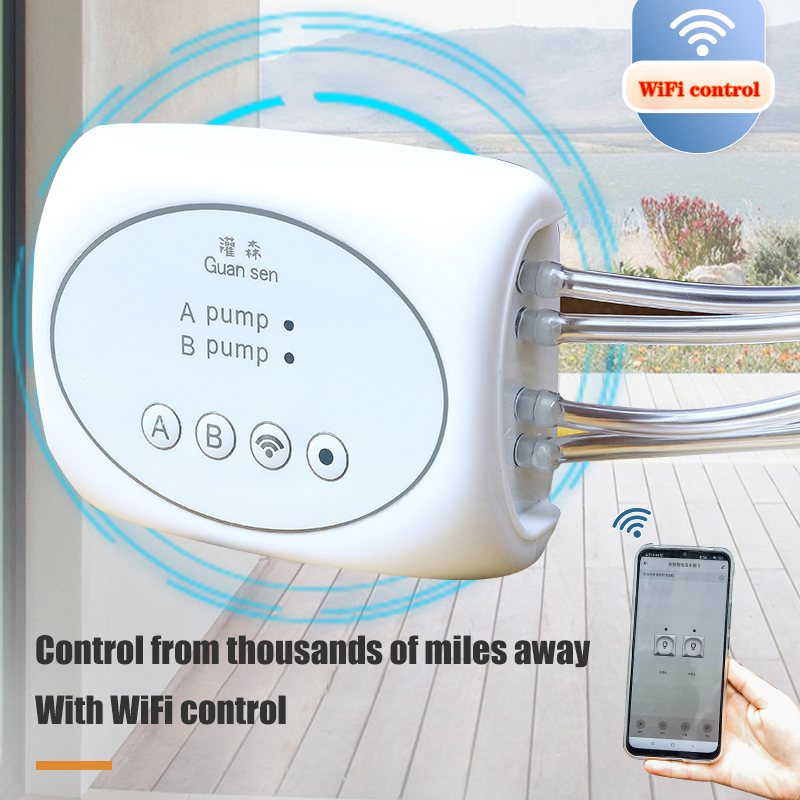 Smart Garden Devices - WiFi สมาร์ทสวนชลประทาน Controller โรงงานอัตโนมัติหยดระบบชลประทานชุดโทรศัพท์มือถือควบคุมรดน้ําจับเวลาอุปกรณ์
