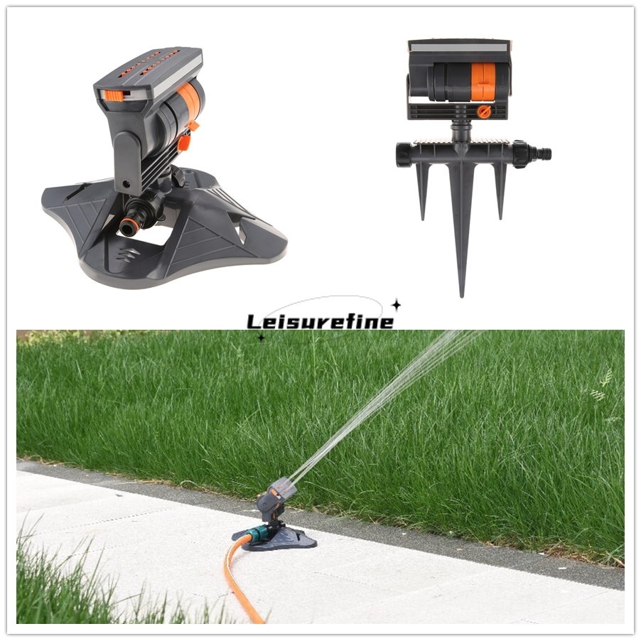 Smart Garden Monitor - สปริงเกอร์รดน้ำสวนอัตโนมัติ ปรับแรงดันน้ำได้ ครอบคลุมพื้นที่กว้าง ระบบให้น้ำแบบหมุน สำหรับสนามหญ้า สวนกลางแจ้ง