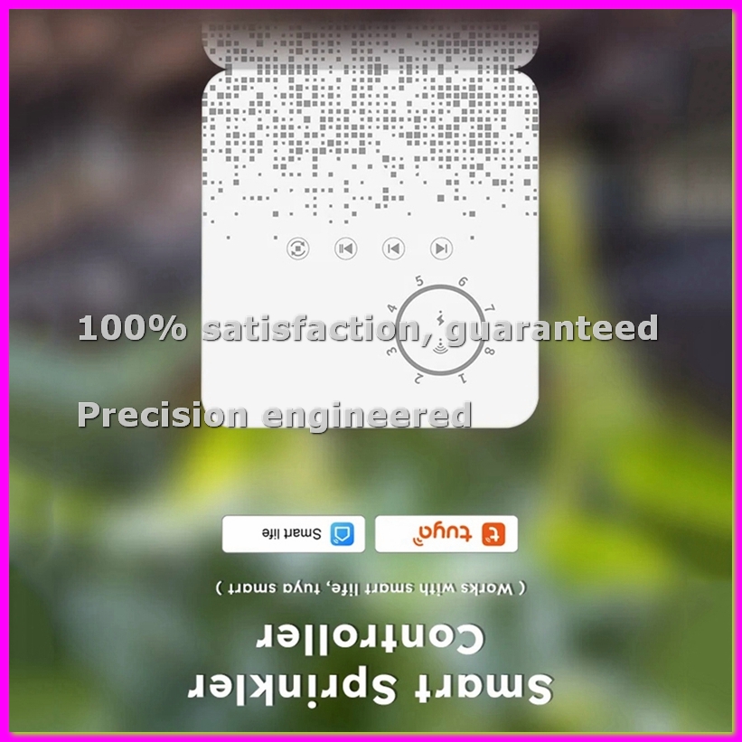 Smart Garden Devices - ตัวควบคุมสปริงเกอร์อัจฉริยะ Tuya WiFi 8 โซน ตัวตั้งเวลาให้น้ำอัตโนมัติ