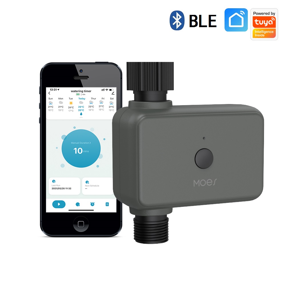 Smart Garden Tap Timer - ระบบรดน้ำในสวนแบบบลูทูธ, เครื่องตั้งโปรแกรมชลประทานอัตโนมัติ Tuya สมาร์ทไลฟ์บ้านจับเวลาสปริงเกอร์ควบคุมน้ำหยด