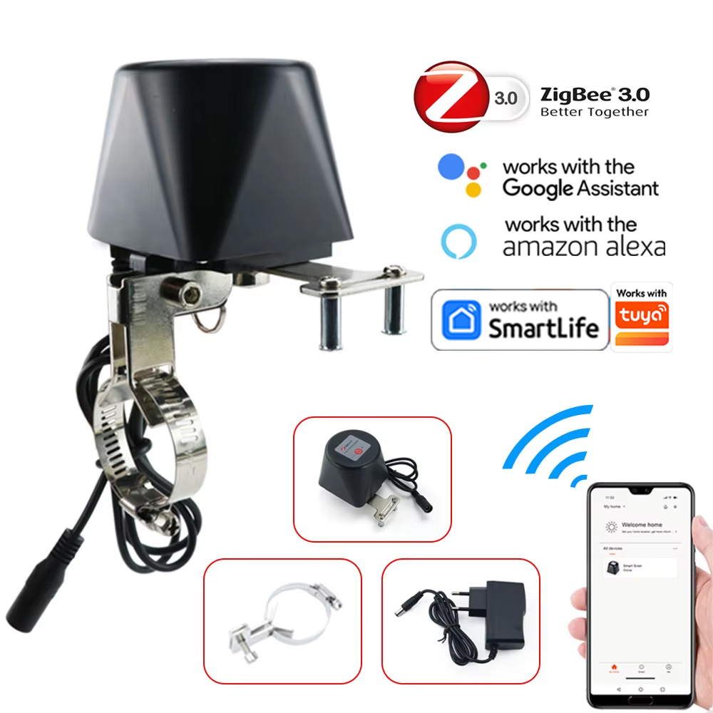 Smart Garden Instructions - วาล์วแก๊สอัจฉริยะ Zigbee พร้อม WIFI ควบคุมการเปิด-ปิดน้ำในสวน ตั้งเวลาได้
