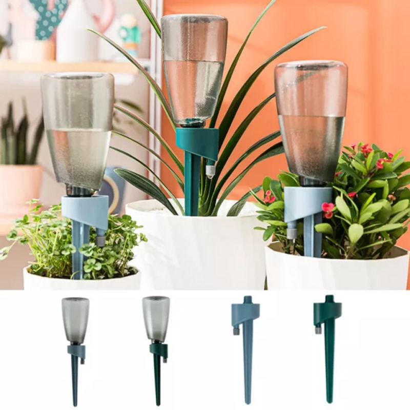 Yoocaa Smart Garden - ปรับพืชรดน้ํา Spikes อัตโนมัติหยดระบบชลประทานสําหรับในร่มกลางแจ้งสวนเหมาะกับขวดสวนเครื่องมือ