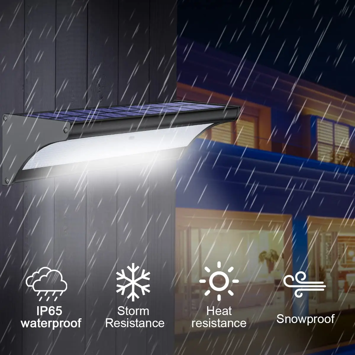 60/48Led กลางแจ้งโคมไฟติดผนังพ - Smart Garden Solar Lights บทวิจารณ์และราคา