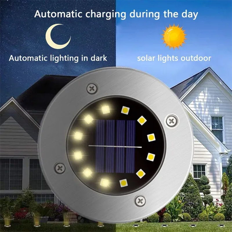 ไฟฝังพื้นพลังงานแสงอาทิตย์, ไฟ - Smart Garden Solar Lights บทวิจารณ์และราคา