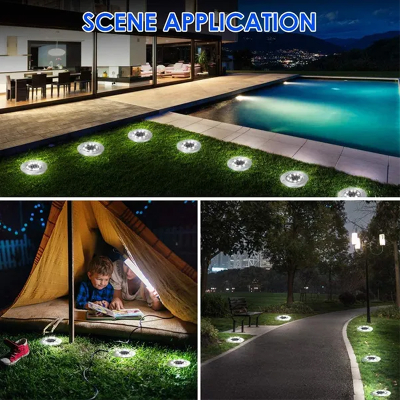 ไฟฝังพื้นพลังงานแสงอาทิตย์, ไฟ - Smart Garden Solar Lights บทวิจารณ์และราคา