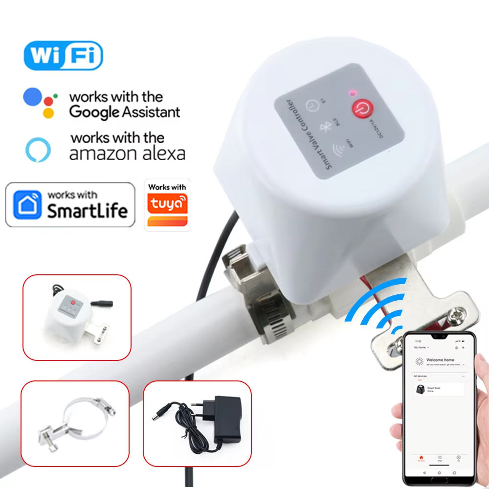 วาล์วน้ำ WiFi วาล์วปิดแก๊ส บอล - Smart Garden Instructions บทวิจารณ์และราคา
