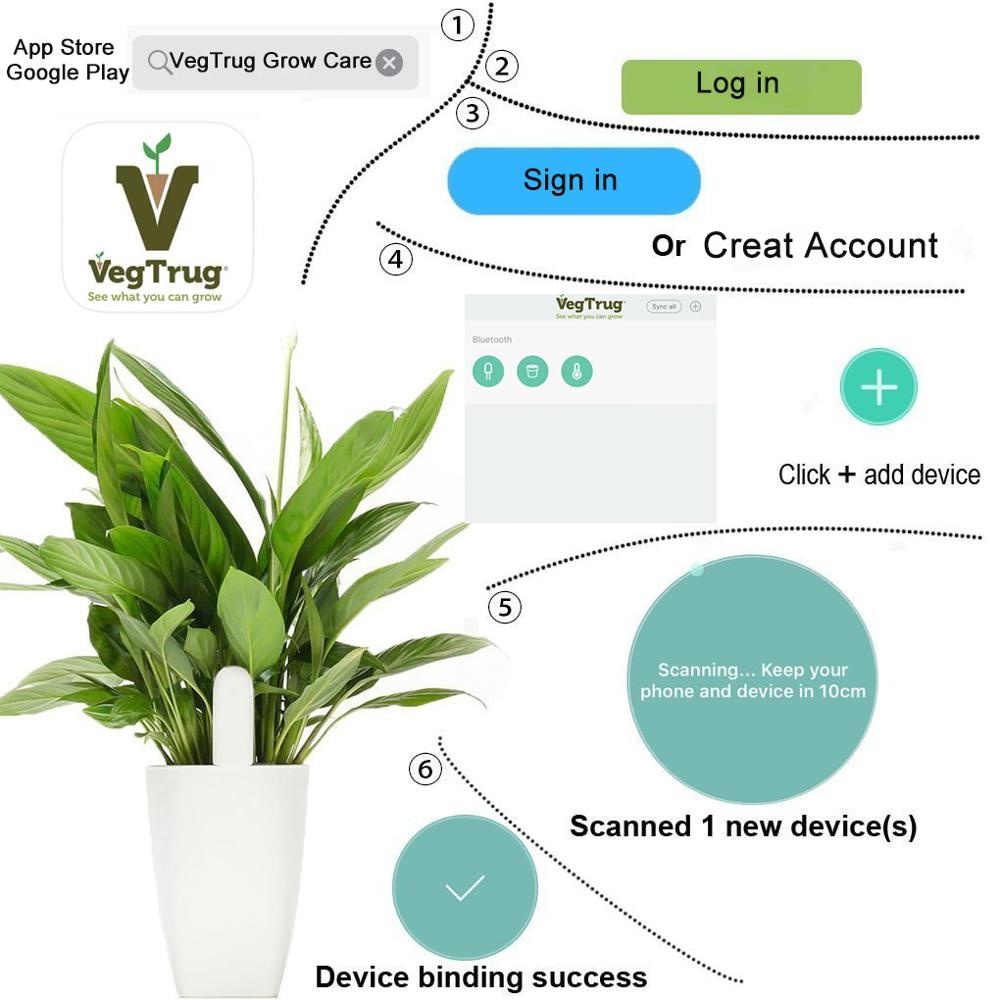 HHCC ดอกไม้ Monitor Flora Gard - Smart Garden Monitor บทวิจารณ์และราคา