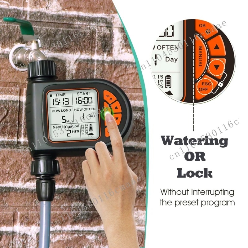 ตัวควบคุมการรดน้ำอัตโนมัติกลาง - Smart Garden Tap Timer บทวิจารณ์และราคา