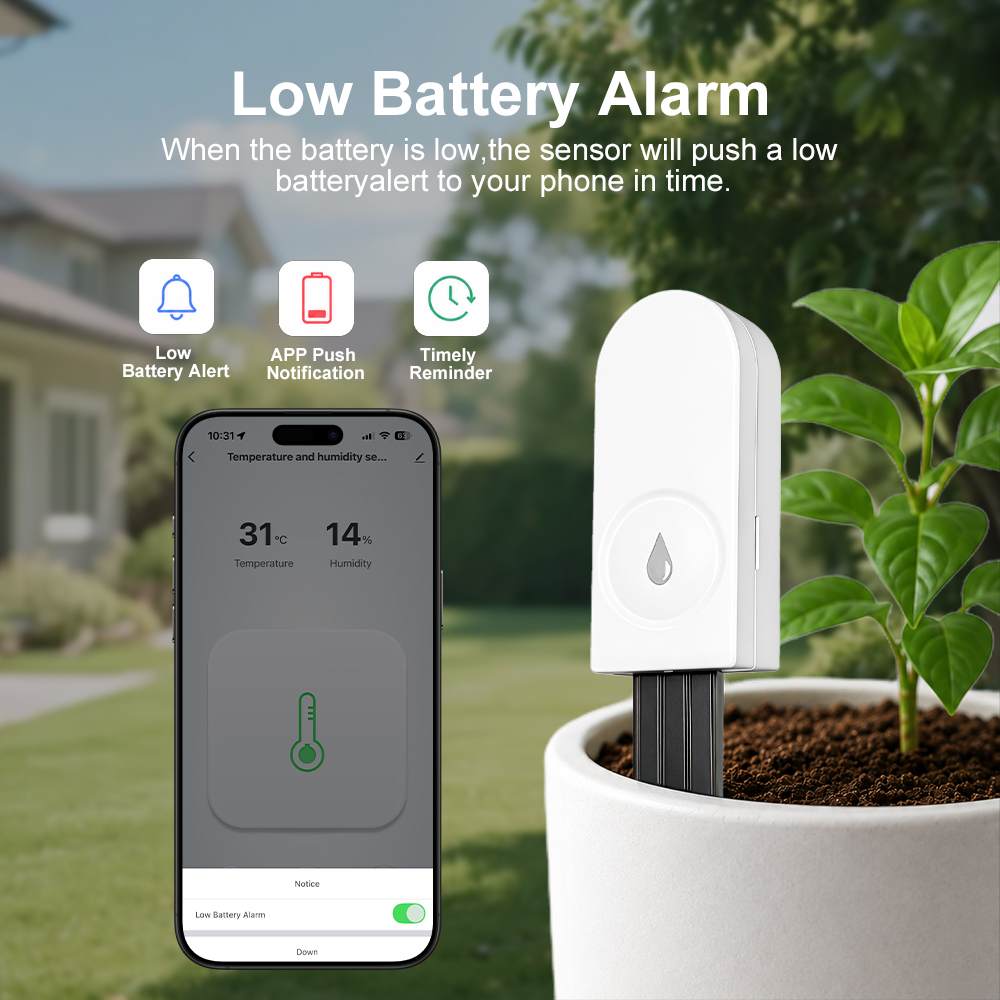 เซ็นเซอร์วัดความชื้นในดิน Zigb - Smart Garden Zigbee บทวิจารณ์และราคา