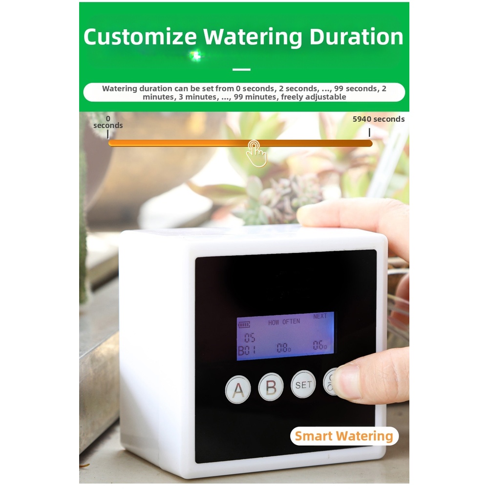 อุปกรณ์รดน้ำแบบปั๊มคู่สมาร์ทไท - Smart Garden Devices บทวิจารณ์และราคา