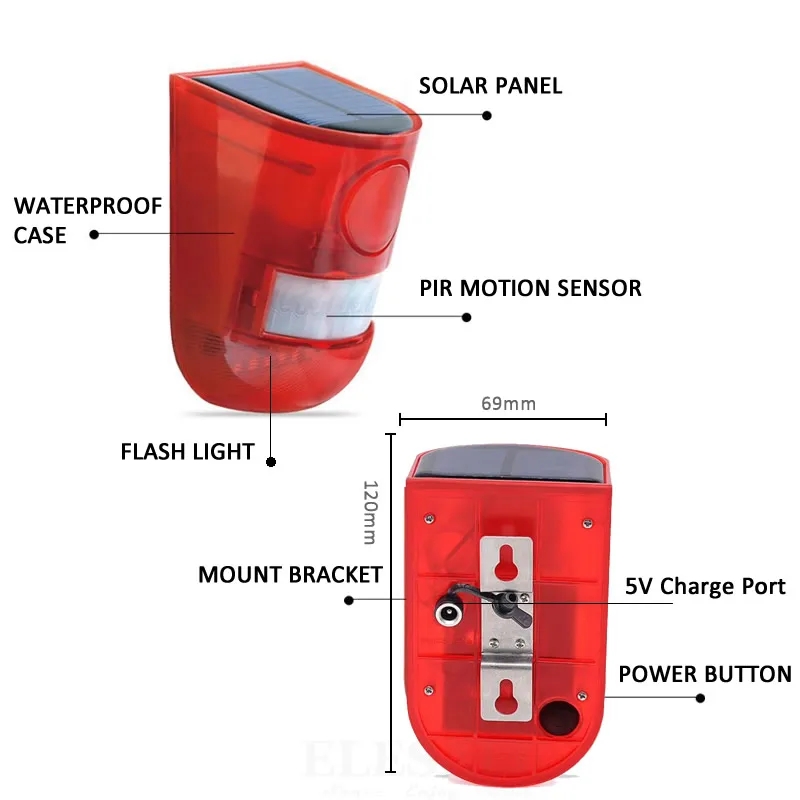 ไฟเตือนกันน้ำพลังงานแสงอาทิตย์ - Smart Garden Solar Lights บทวิจารณ์และราคา