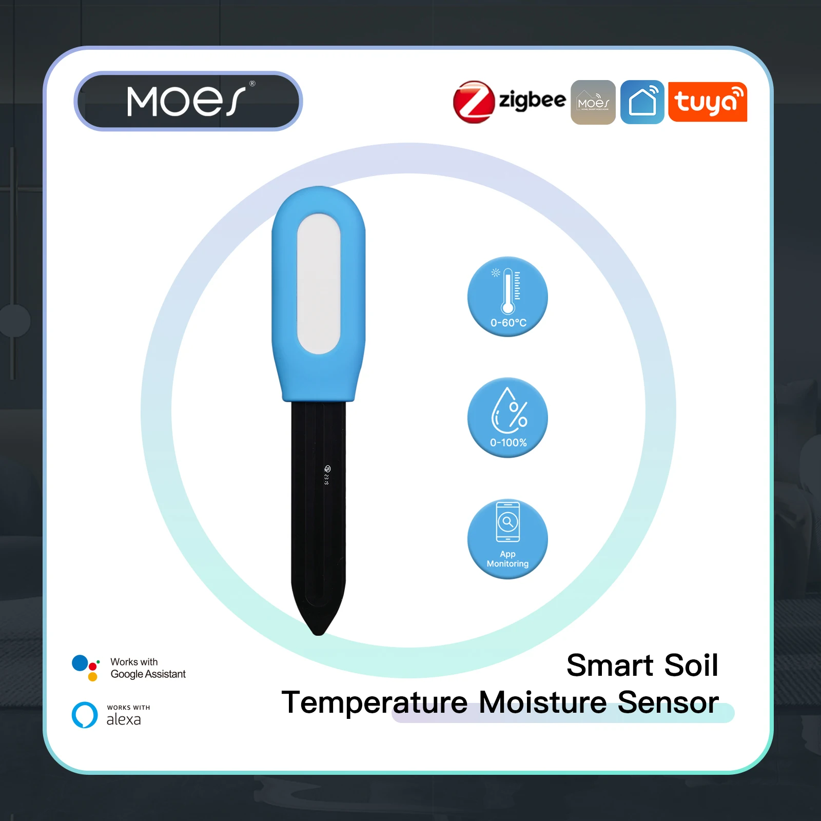 เครื่องวัดความชื้นในดินเครื่อง - Smart Garden Zigbee บทวิจารณ์และราคา