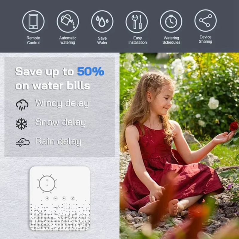 ตัวควบคุมสปริงเกอร์อัจฉริยะ Tu - Smart Garden Devices บทวิจารณ์และราคา