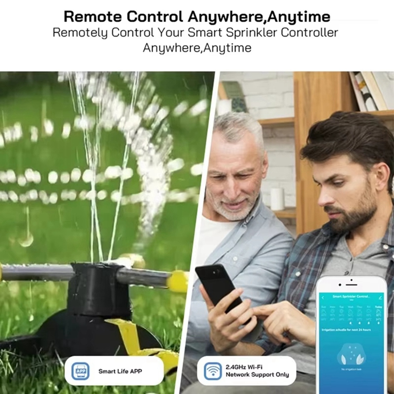 ตัวควบคุมสปริงเกอร์อัจฉริยะ Tu - Smart Garden Devices บทวิจารณ์และราคา