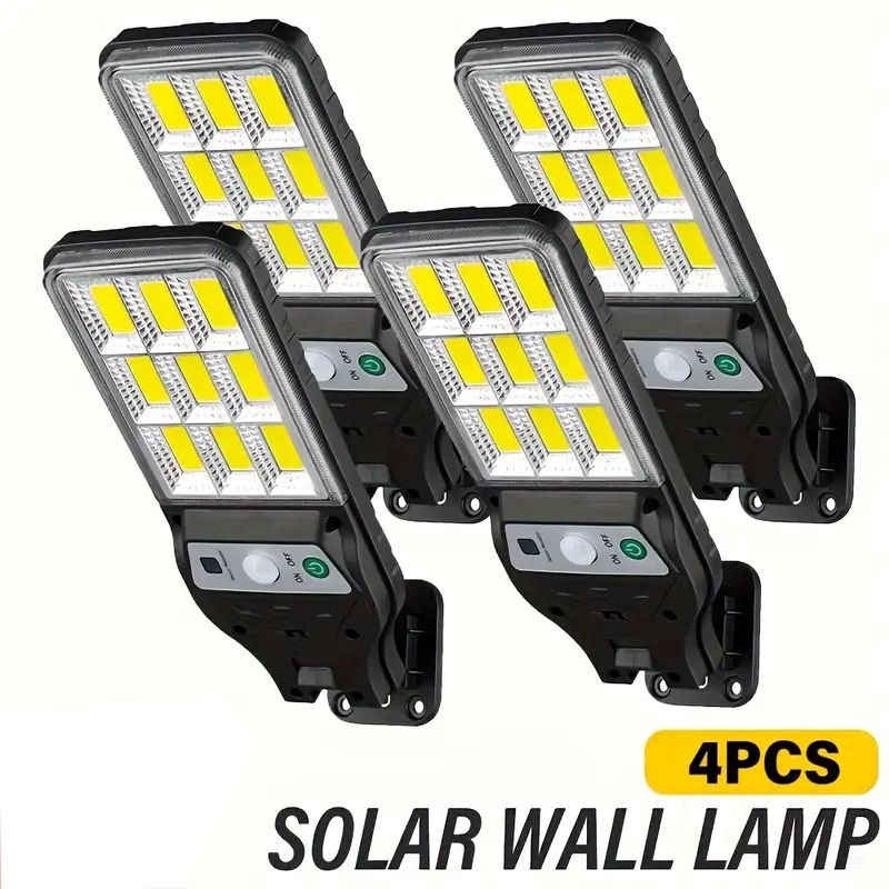 4PCS โคมไฟติดผนังพลังงานแสงอาท - Smart Garden Solar Lights บทวิจารณ์และราคา
