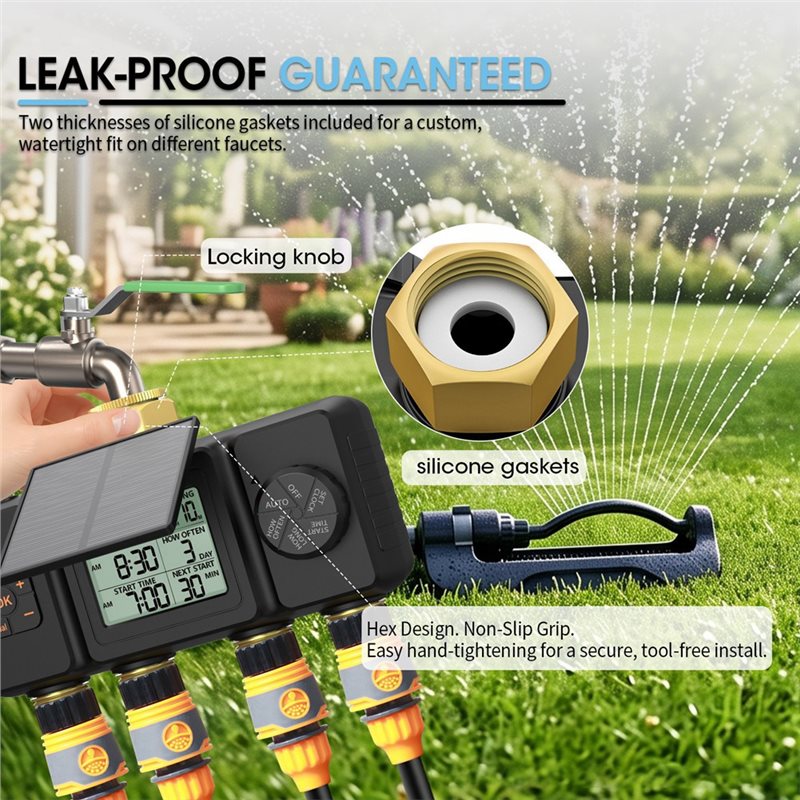 PHFU-ตัวตั้งเวลาการรดน้ำด้วยพล - Smart Garden Tap Timer บทวิจารณ์และราคา