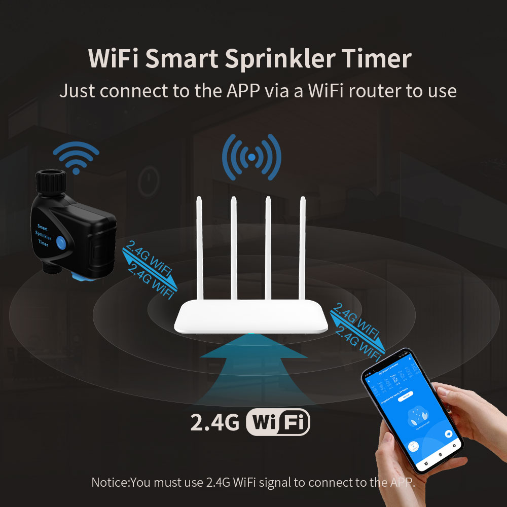 อุปกรณ์ควบคุมน้ำอัจฉริยะ Tuya  - Smart Garden Devices บทวิจารณ์และราคา