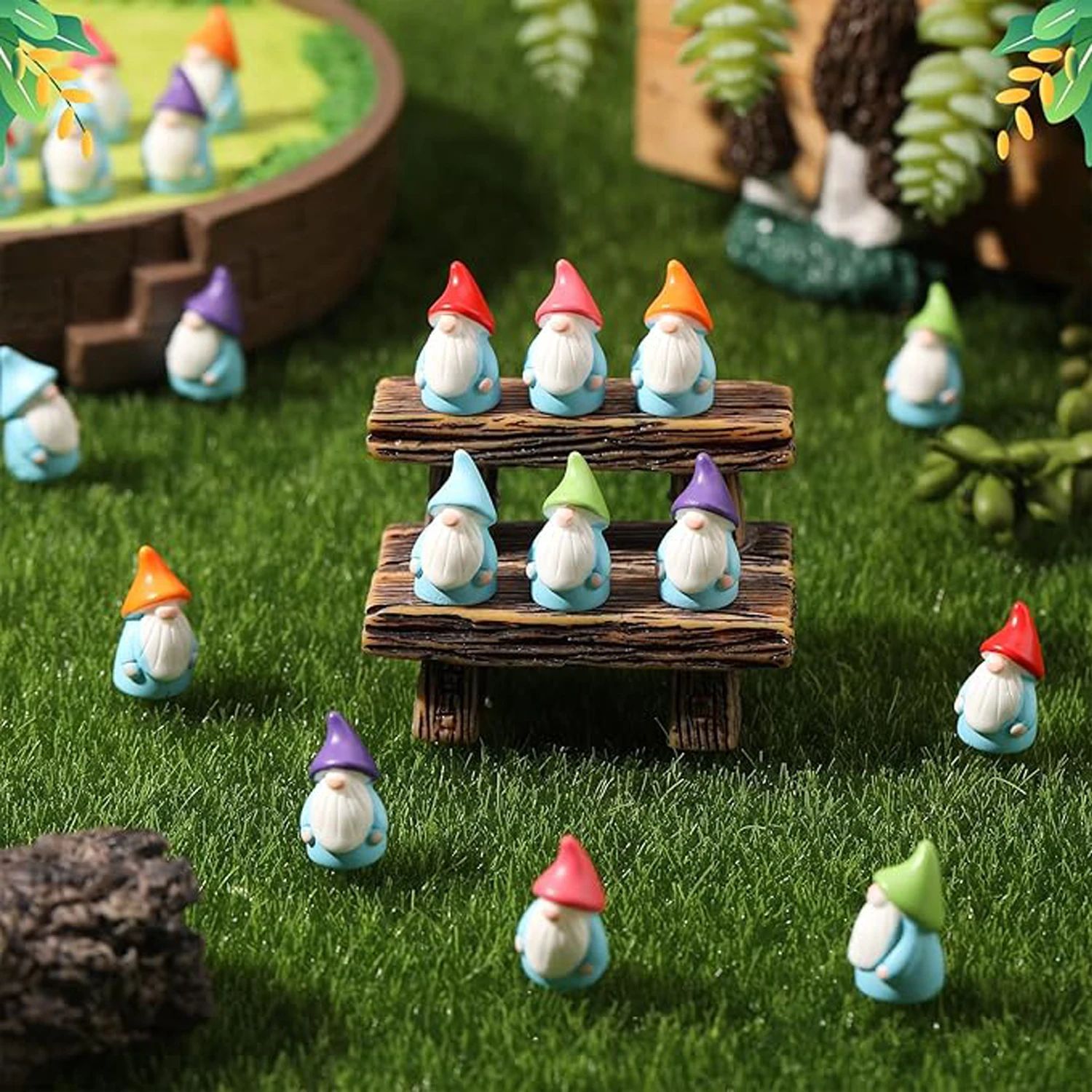 ตุ๊กตาโนมเรซิ่นขนาดเล็ก 10/20/ - Smart Garden Mini บทวิจารณ์และราคา