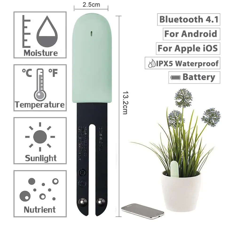 เครื่องวัดคุณภาพดินอัจฉริยะ HH - Smart Garden Monitor บทวิจารณ์และราคา