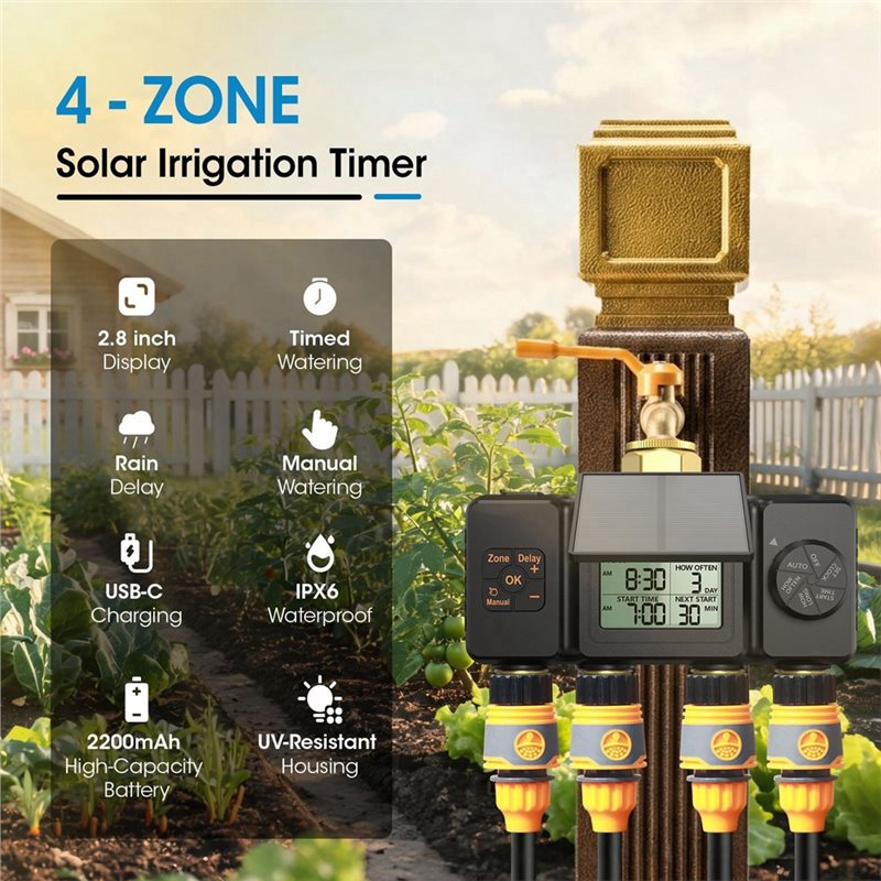 B97A-BSP3/4 ตัวตั้งเวลาการรดน้ - Smart Garden Tap Timer บทวิจารณ์และราคา