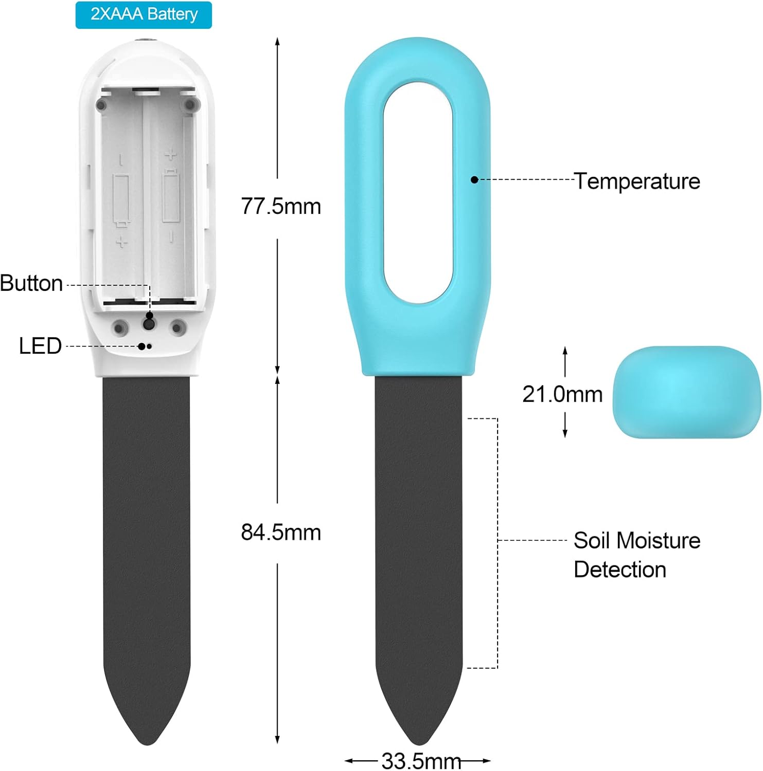 เครื่องวัดความชื้นและอุณหภูมิด - Smart Garden Zigbee บทวิจารณ์และราคา