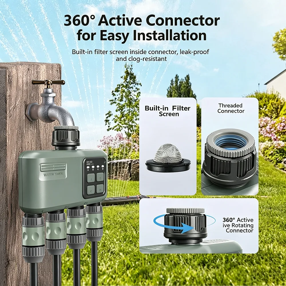 ตัวตั้งเวลาควบคุมการรดน้ำอัตโน - Smart Garden Devices บทวิจารณ์และราคา