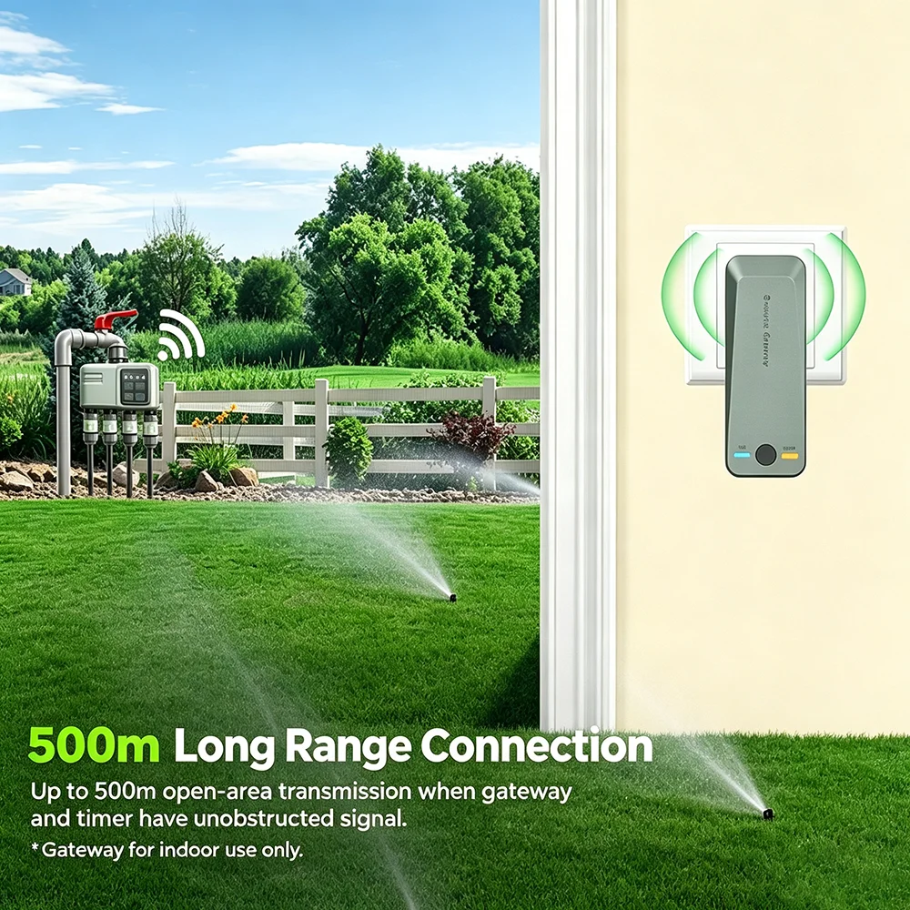 ตัวตั้งเวลาควบคุมการรดน้ำอัตโน - Smart Garden Devices บทวิจารณ์และราคา