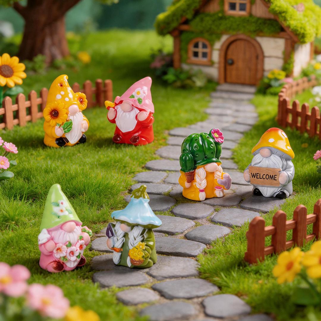 ตุ๊กตาคนแคระจิ๋วสำหรับตกแต่งสว - Smart Garden Mini บทวิจารณ์และราคา