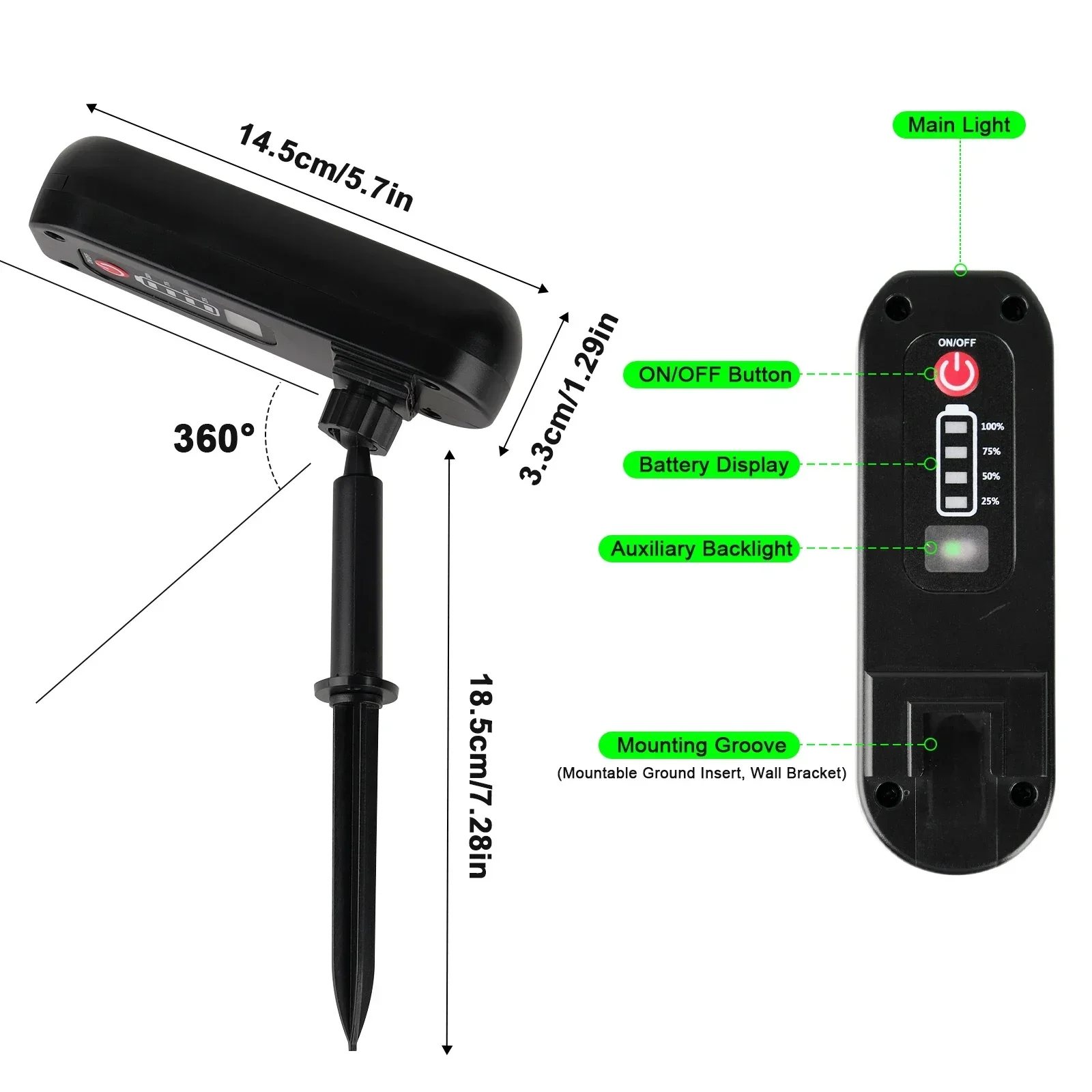 ไฟ LED พลังงานแสงอาทิตย์ ไฟติด - Smart Garden Solar Lights บทวิจารณ์และราคา