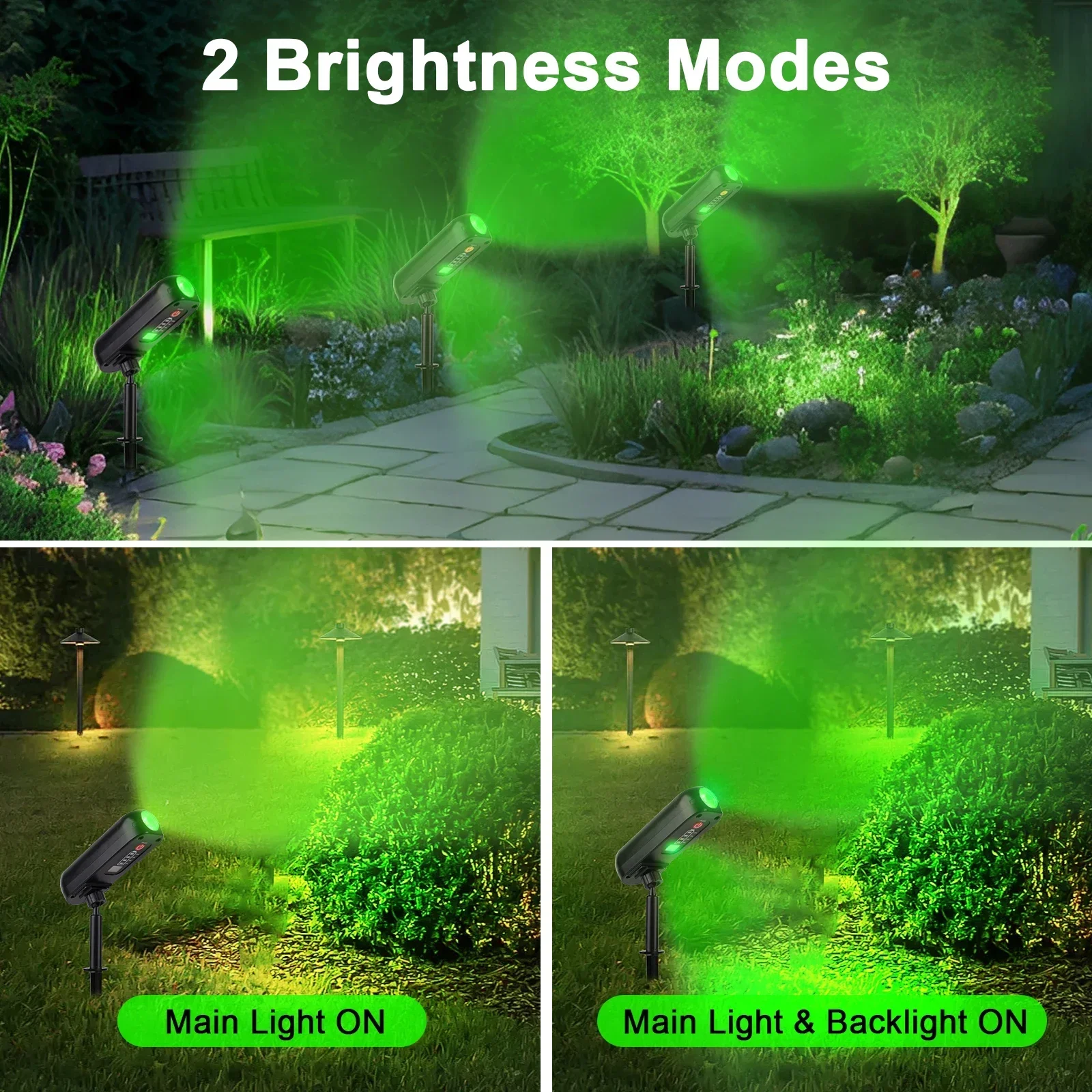 ไฟ LED พลังงานแสงอาทิตย์ ไฟติด - Smart Garden Solar Lights บทวิจารณ์และราคา